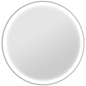 Espejo de baño 60x60x3 cm plata