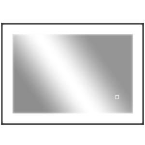 Espejo de baño 70x3x50 cm negro