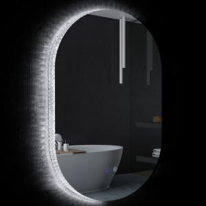 Espejo de baño 81x51x4.5 cm plata
