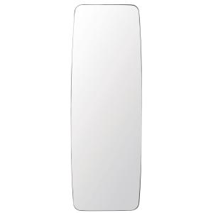 Espejo de cuerpo entero de metal negro 58x171 cm