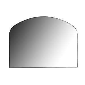 Espejo de hierro en color negro de 100x2x75cm