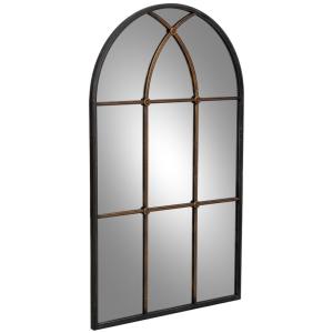 Espejo de hierro negro 72x3x120.5h cm