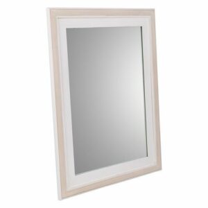 Espejo de madera Beige 60x2x80h cm