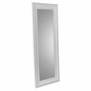 Espejo de madera Beige y Blanco 45x2x120h cm