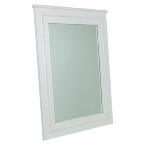 Espejo de madera Blanco 70x3x90h cm