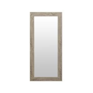 Espejo de madera color gris de 70x150cm