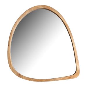 Espejo, de madera de abeto, en color marrón, de 80x4x92cm