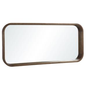 Espejo de madera de mindi