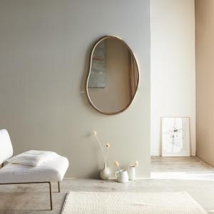 Espejo de madera de mindi de 100 cm x 70 cm