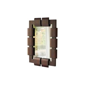 Espejo de madera de mindi de 85 cm x67,5 cm