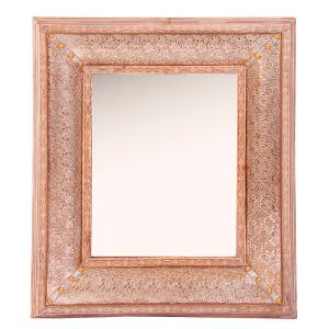 Espejo, de madera dm, en color marrón, de 81x7x95cm