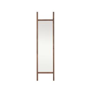 Espejo de madera maciza tono envejecido de 45x180cm