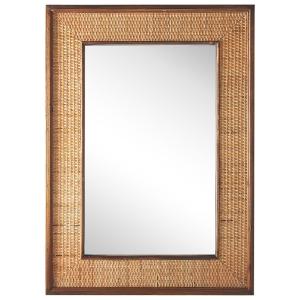 Espejo de madera madera clara 74x54