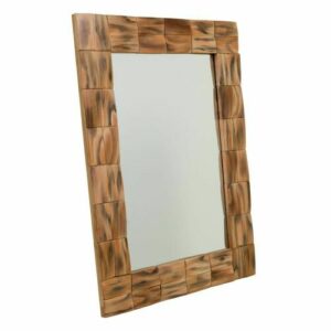 Espejo de madera Marrón 62x2.5x84h cm