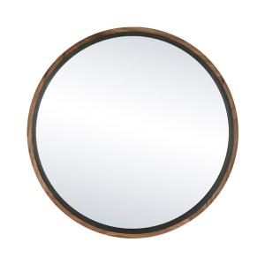 Espejo de madera natural 90x4,5 cm