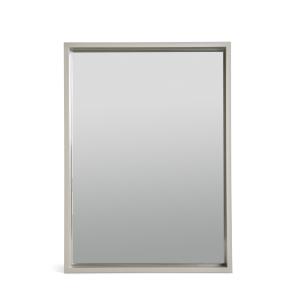 Espejo de MDF 73,5x53,5cm Taupe