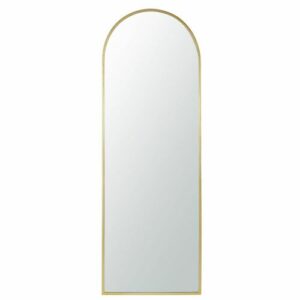 Espejo de metal dorado 55 x 160