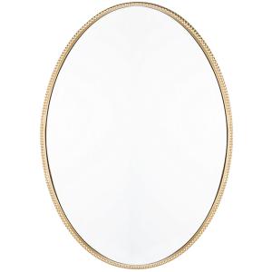 Espejo de metal dorado 79x57