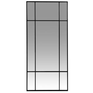 Espejo de metal negro 50x110