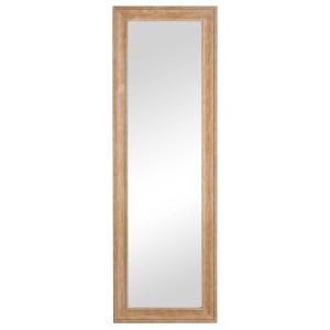 Espejo de pared 163 x 53.5 x 2.5 cm color madera