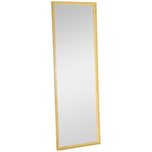Espejo de pared 163x53.5x4.8 cm madera natural
