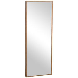 Espejo de pared 45 x 125 x 4.8 cm color madera