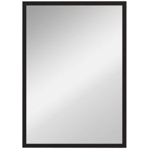 Espejo de pared 50x2x70 cm negro