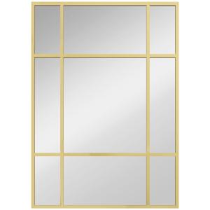 Espejo de pared 50x2x70 cm oro