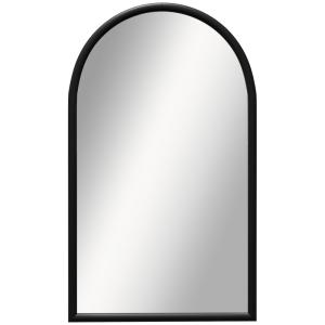 Espejo de pared 65x3.5x110 cm negro