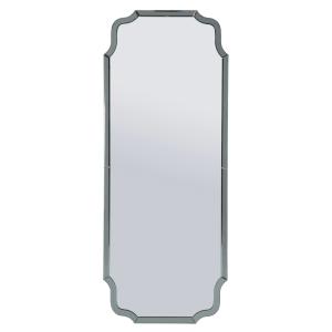 Espejo de pared con marco de cristal gris 60x2x150 cm