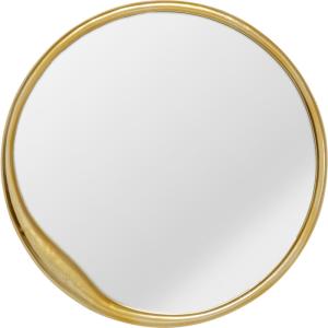 Espejo de pared dorado Ø61cm