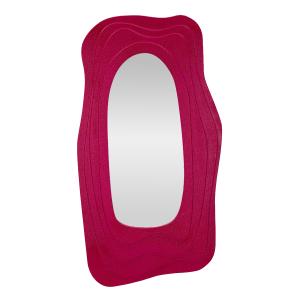 Espejo de pared fucsia cm 90x4x165