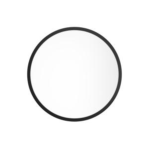 Espejo de pared paulownia negro