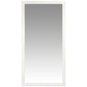 Espejo de pie blanco grisáceo 90x180