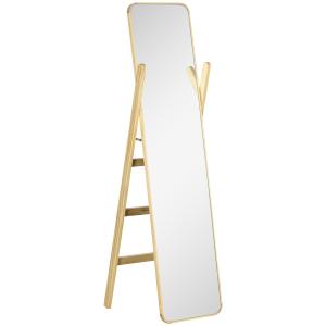 Espejo de pie color madera 40 x 35 x 147 cm