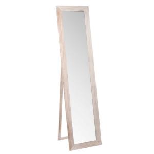 Espejo de pie de madera de paulonia 160x40