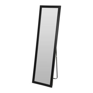 Espejo de pie de poliestireno negro 35,2x125,2cm