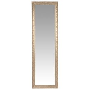 Espejo de pie rectangular con molduras irisadas, 50x170 cm