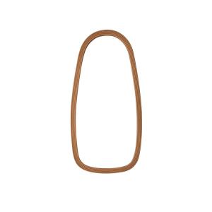 Espejo de ratán de 120x60 cm