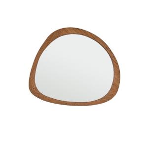 Espejo de teca maciza reciclada 70x60 cm