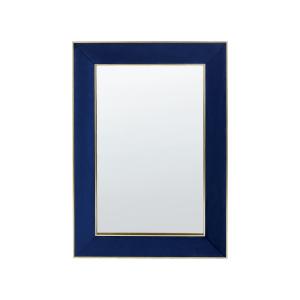 Espejo en tejido azul 70x50