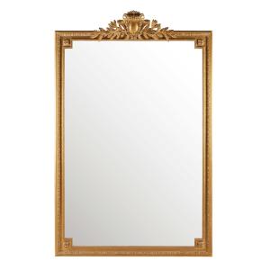 Espejo grande con molduras doradas 120x185