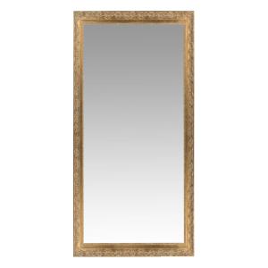 Espejo grande de paulonia dorado 90x180