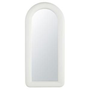 Espejo grande en arco blanco 76 x 165