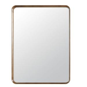 Espejo grande rectangular con marco de madera de paulownia…