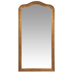 Espejo grande tallado dorado 100x200