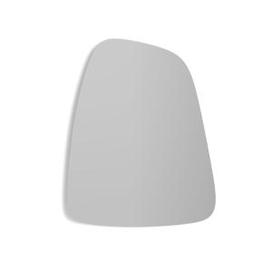 Espejo irregular de aglomerado mostaza 60x47x2 cm