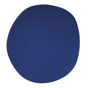 Espejo irregular tintado en azul 110 x 110