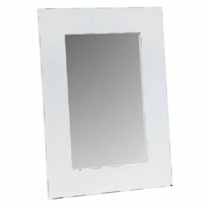 Espejo madera Blanco 54.5x1.5x76.5h cm