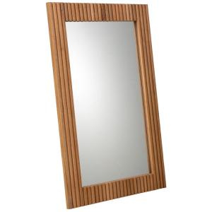 Espejo metal marrón 50x03x80